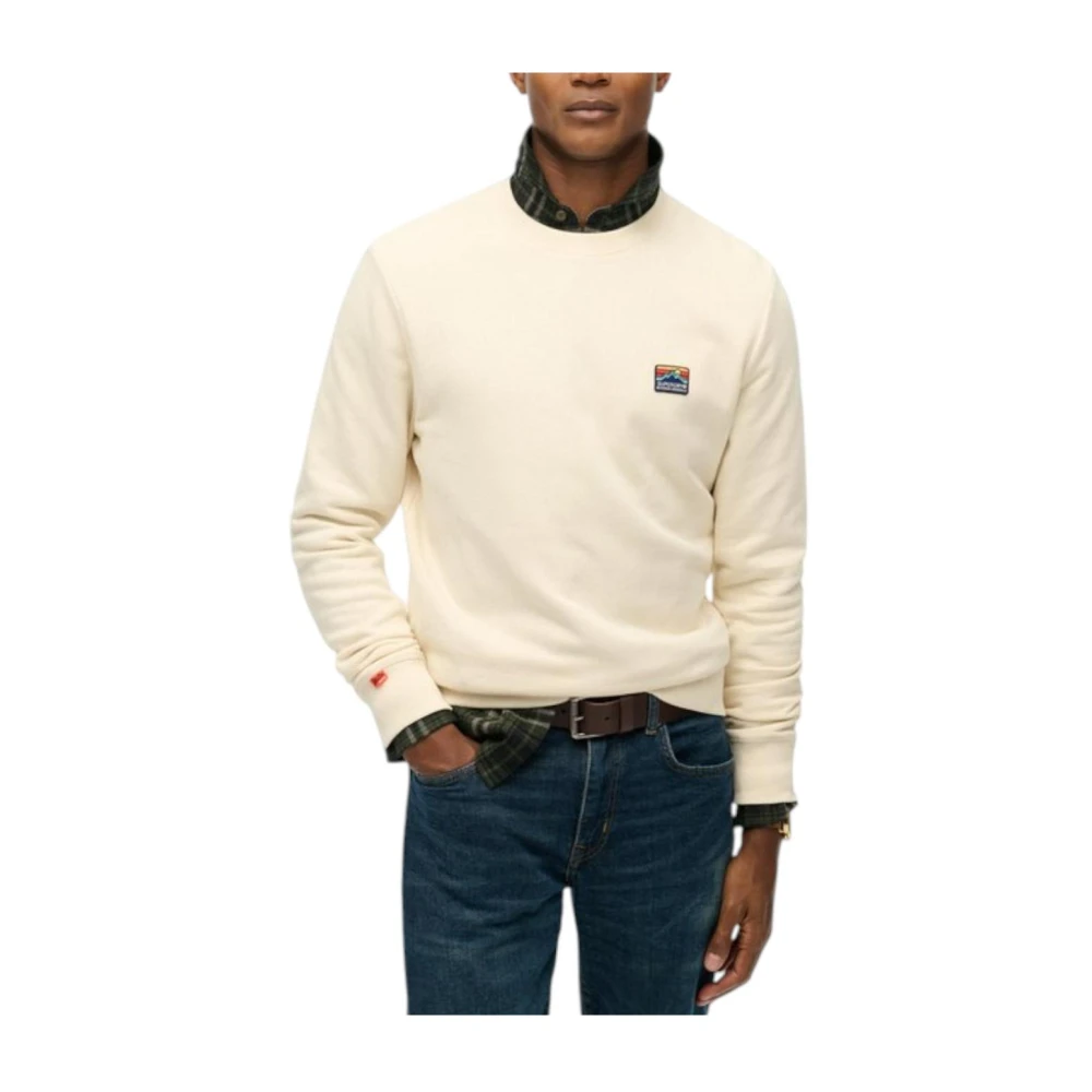 Superdry Men's Beige Sweatshirts
