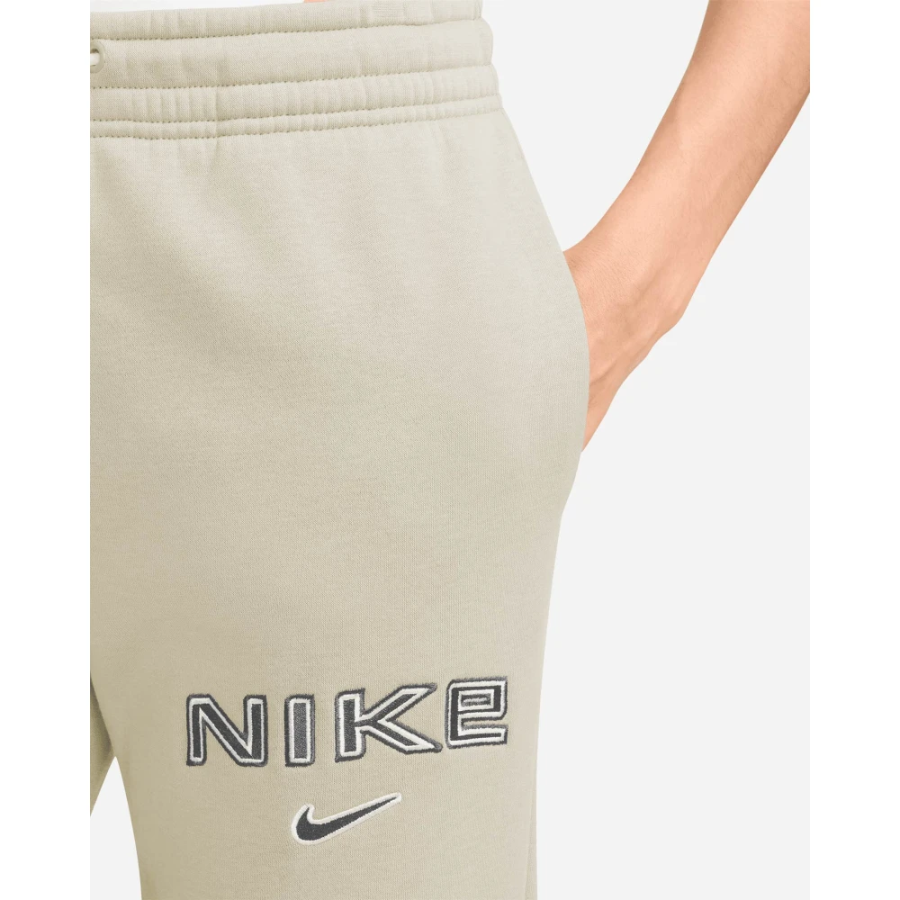 Nike Dames Sweatpants met Logo Beige Dames