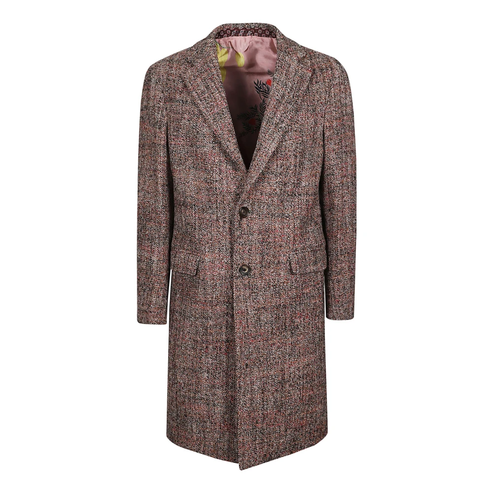 ETRO Stijlvolle Roma Coat voor Vrouwen Multicolor Heren