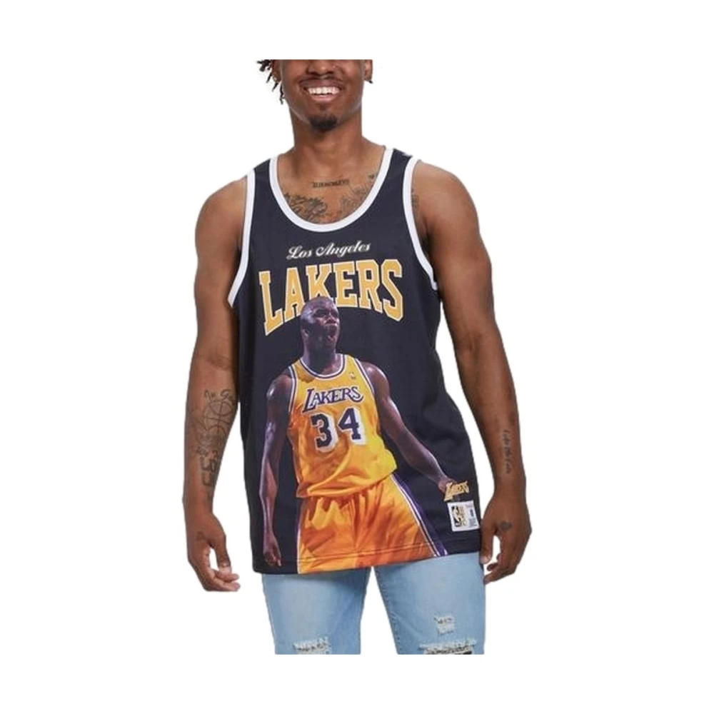 Mitchell & Ness Svart Shaquille O'Neal Linne Black, Herr