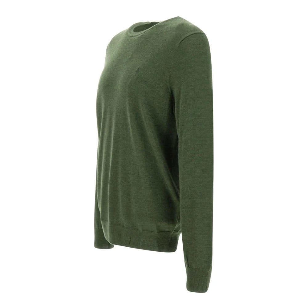 Polo Ralph Lauren Klassieke Groene Merinowollen Trui Green Heren