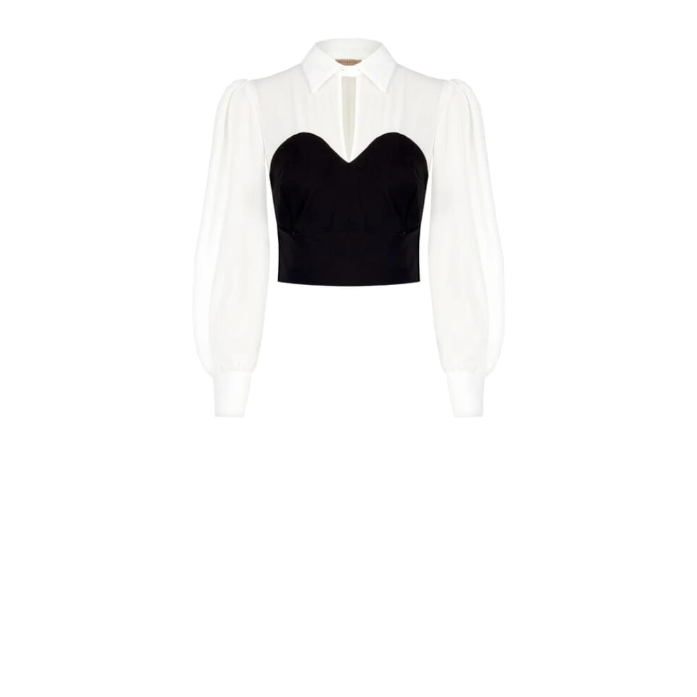 RINASCIMENTO Katoenen Blouse White Dames