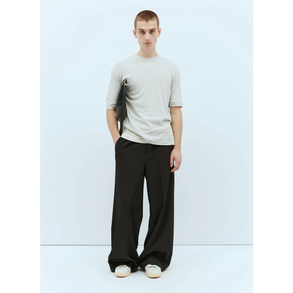 Jil Sander T-Shirts Gray Heren