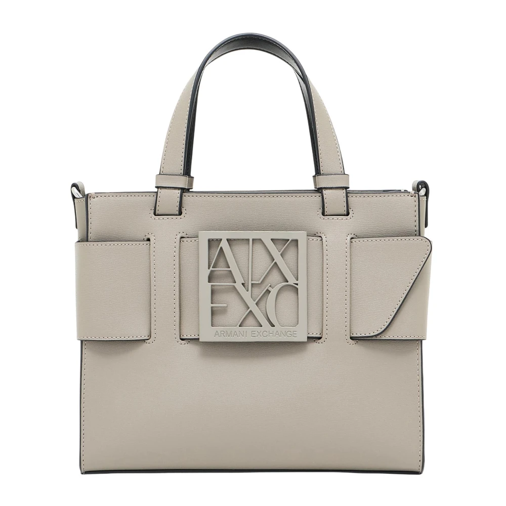 Armani Exchange Vrouw Beige Tote Bag