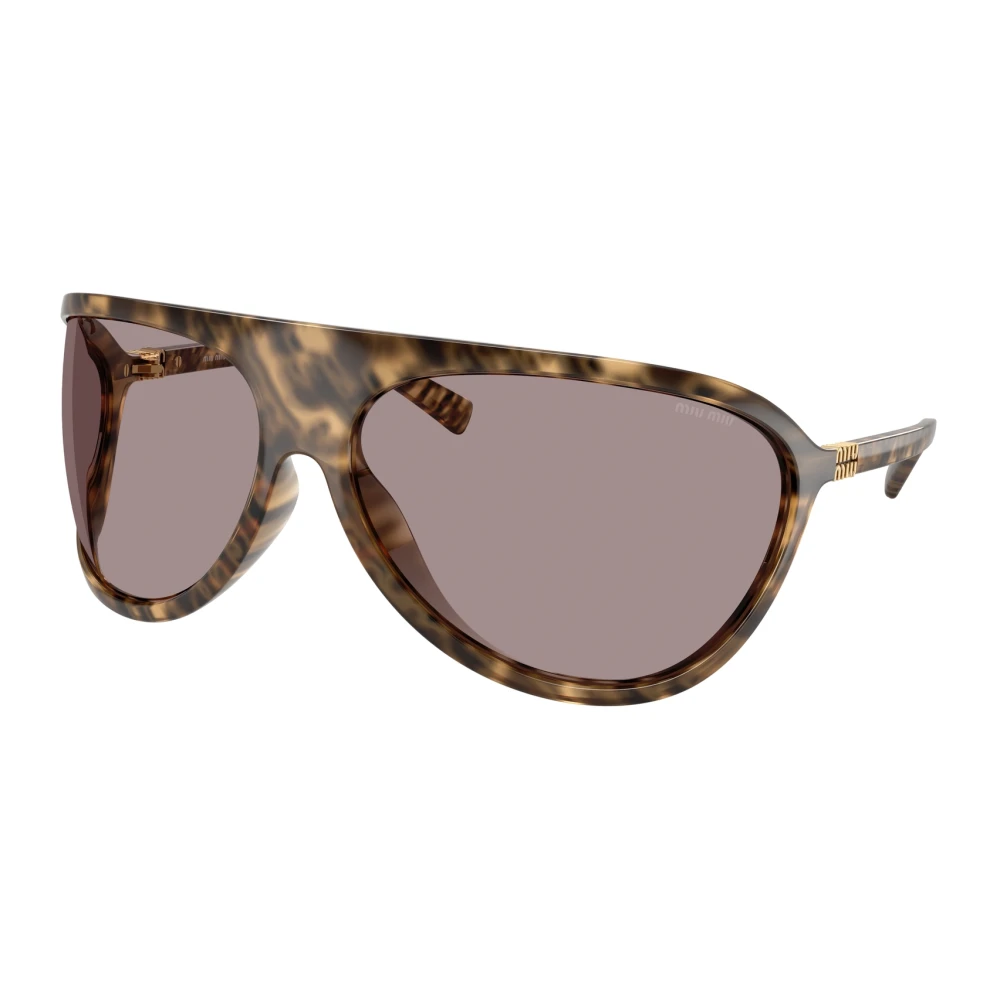 Miu Miu Brown Sunglasses, Female, One Size, Sunglasses