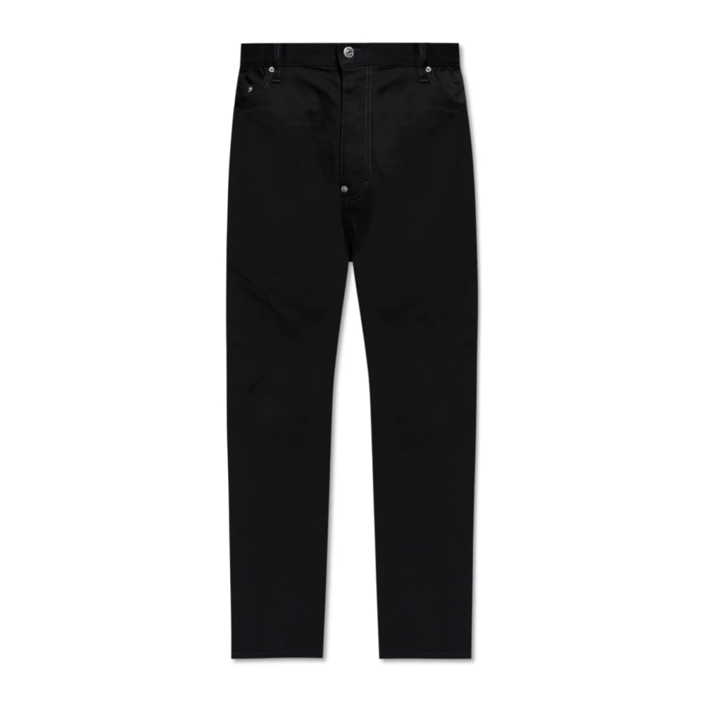 Dsquared2 Jeans met toelopende pijpen Black Heren