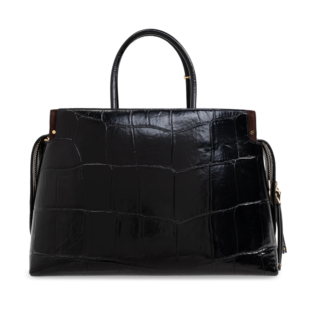 TORY BURCH Handtas Mercer Groot Black Dames