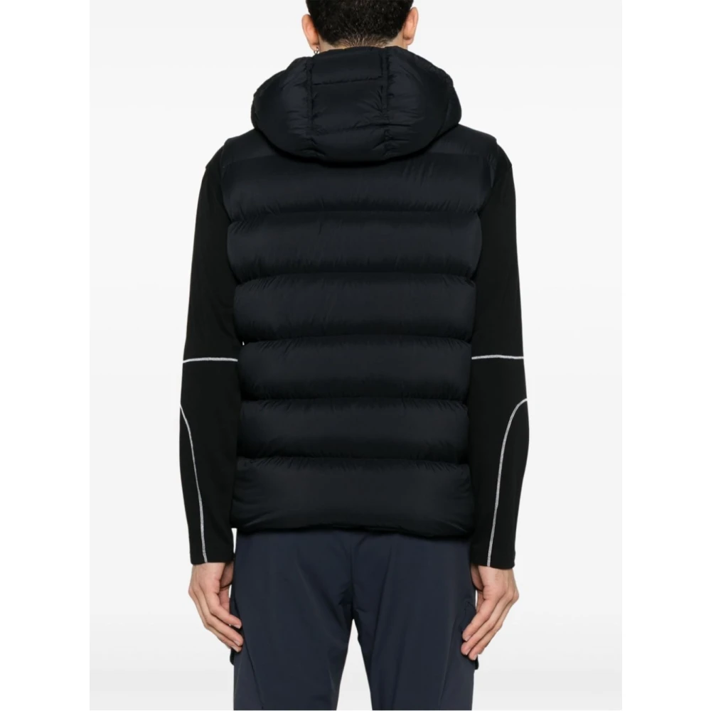 Herno Mouwloos Pufferjack Zwart Black Heren
