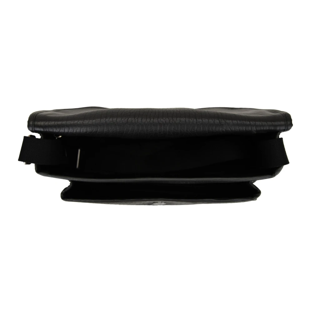 Saint Laurent Leren Dames Schoudertas Magnetische Knoop Black Dames
