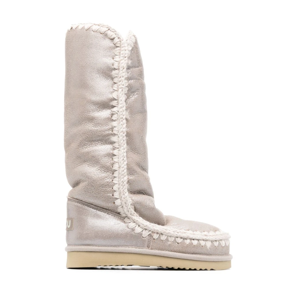 Mou Women's Gray Winter Boots, 6 Uk, Eskimo Boot