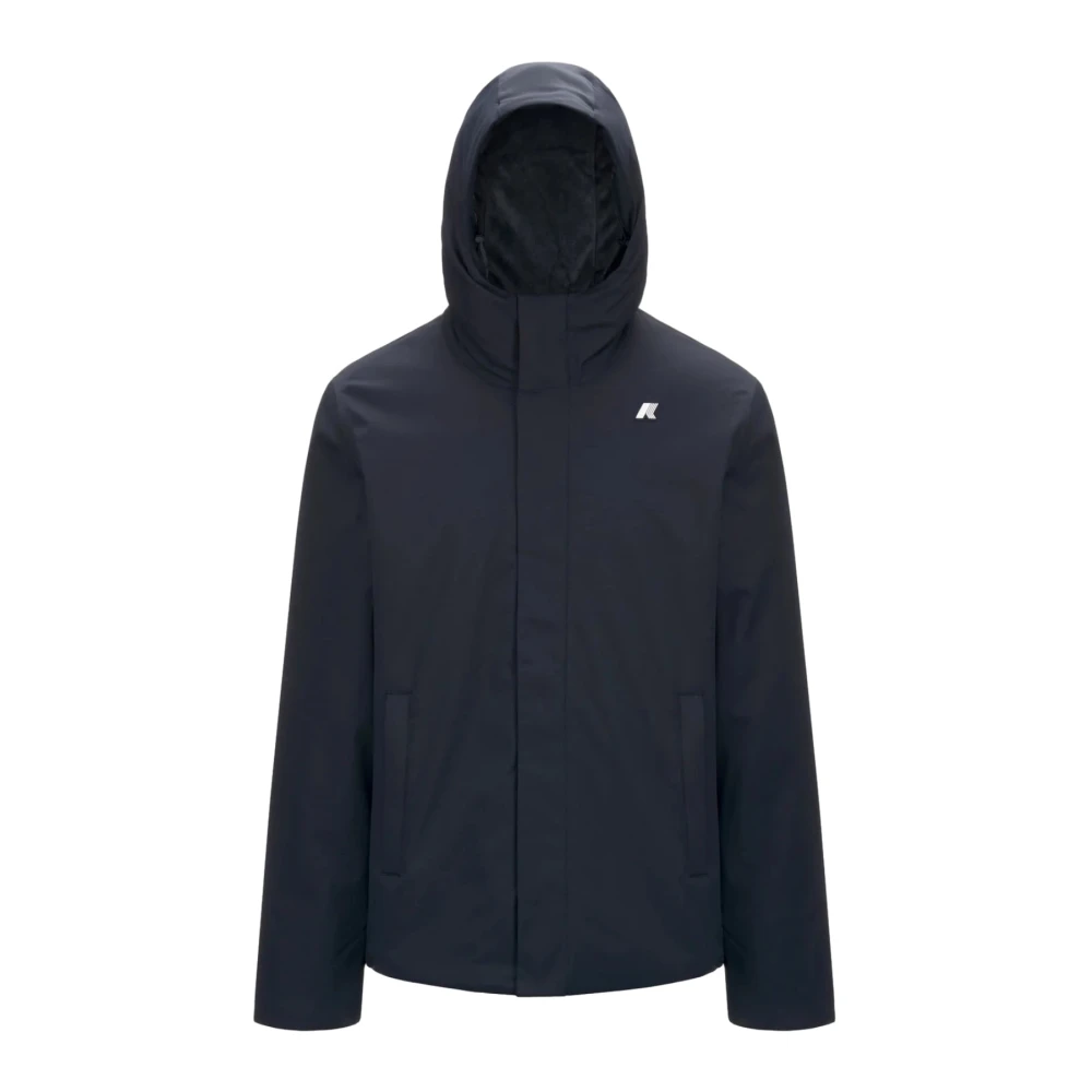 K-Way Homme Bleu - Jackets > Rain Jackets
