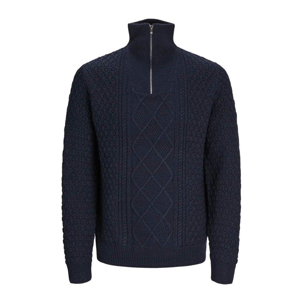 jack & jones Donkerblauwe trui voor heren Blue Heren
