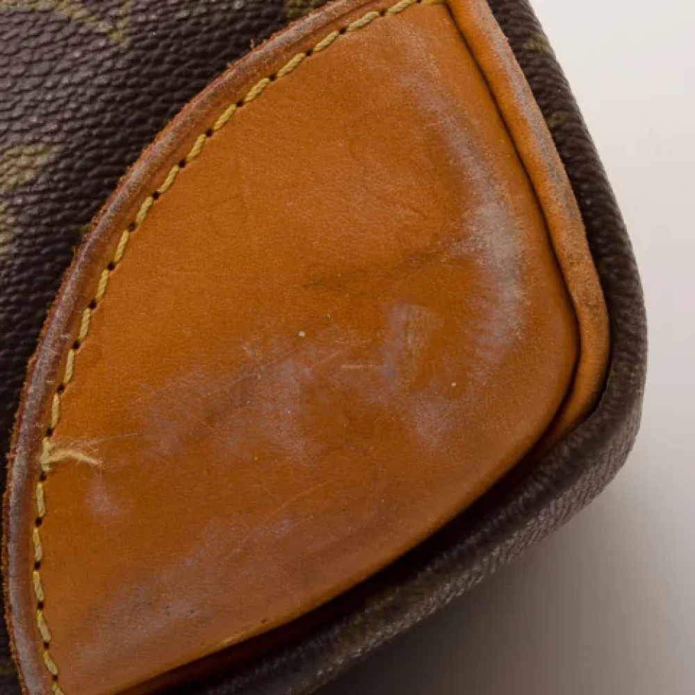 Louis Vuitton Vintage Pre-owned Leather travel-bags Brown Dames