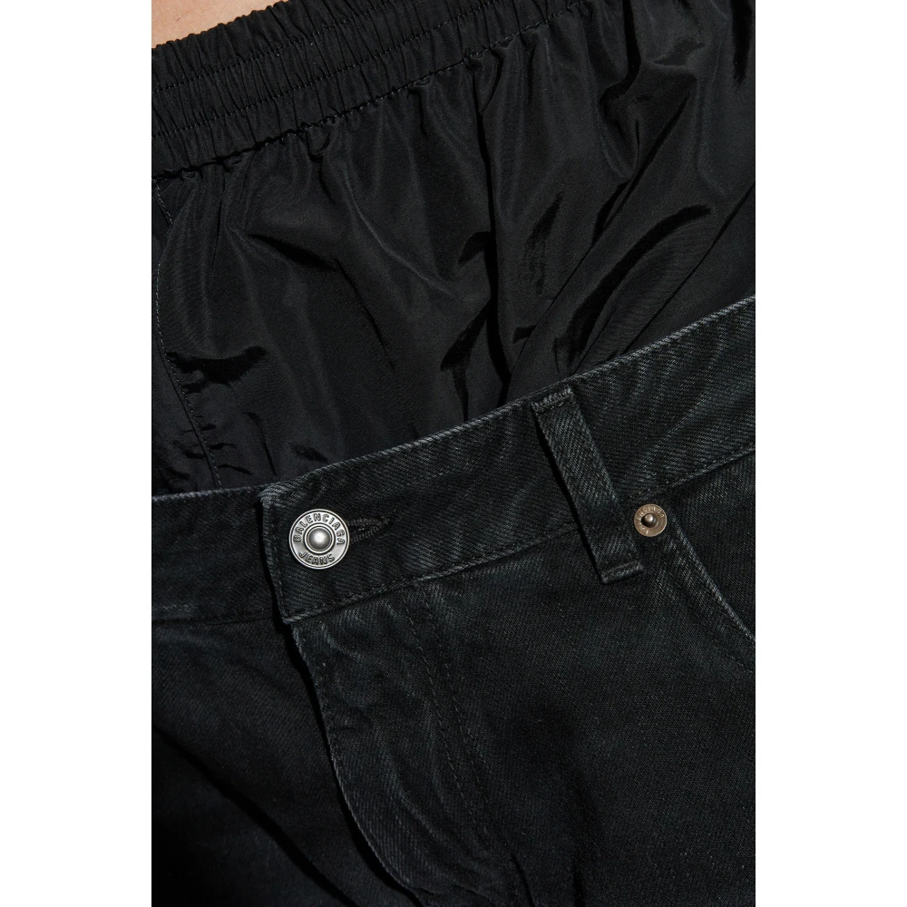 Balenciaga Jeans met uitlopende pijpen Black Heren