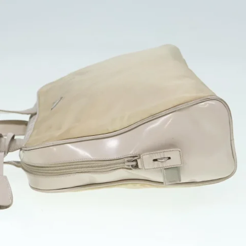 Prada Vintage Pre-owned Nylon totes Beige Dames