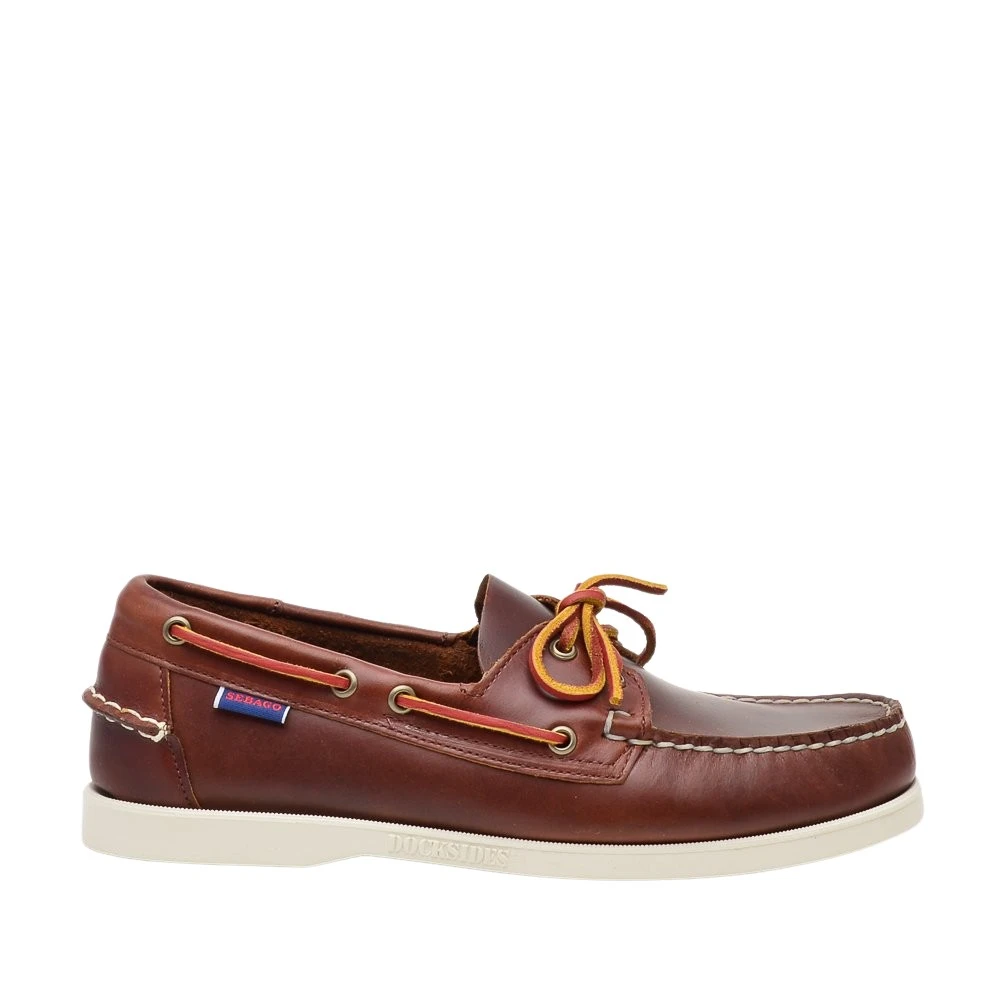 Sebago Bruine Leren Mocassin Brown Dames