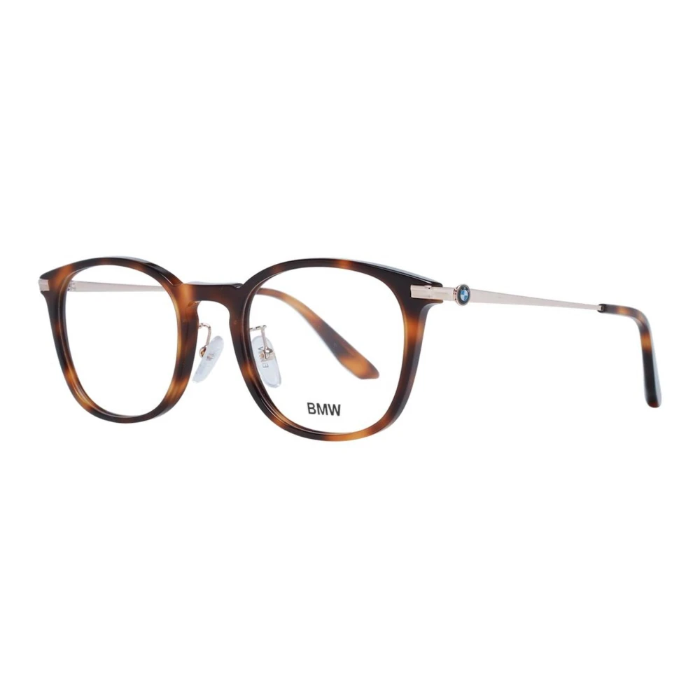 BMW Schildpad Ronde Optische Monturen voor Mannen Brown Unisex