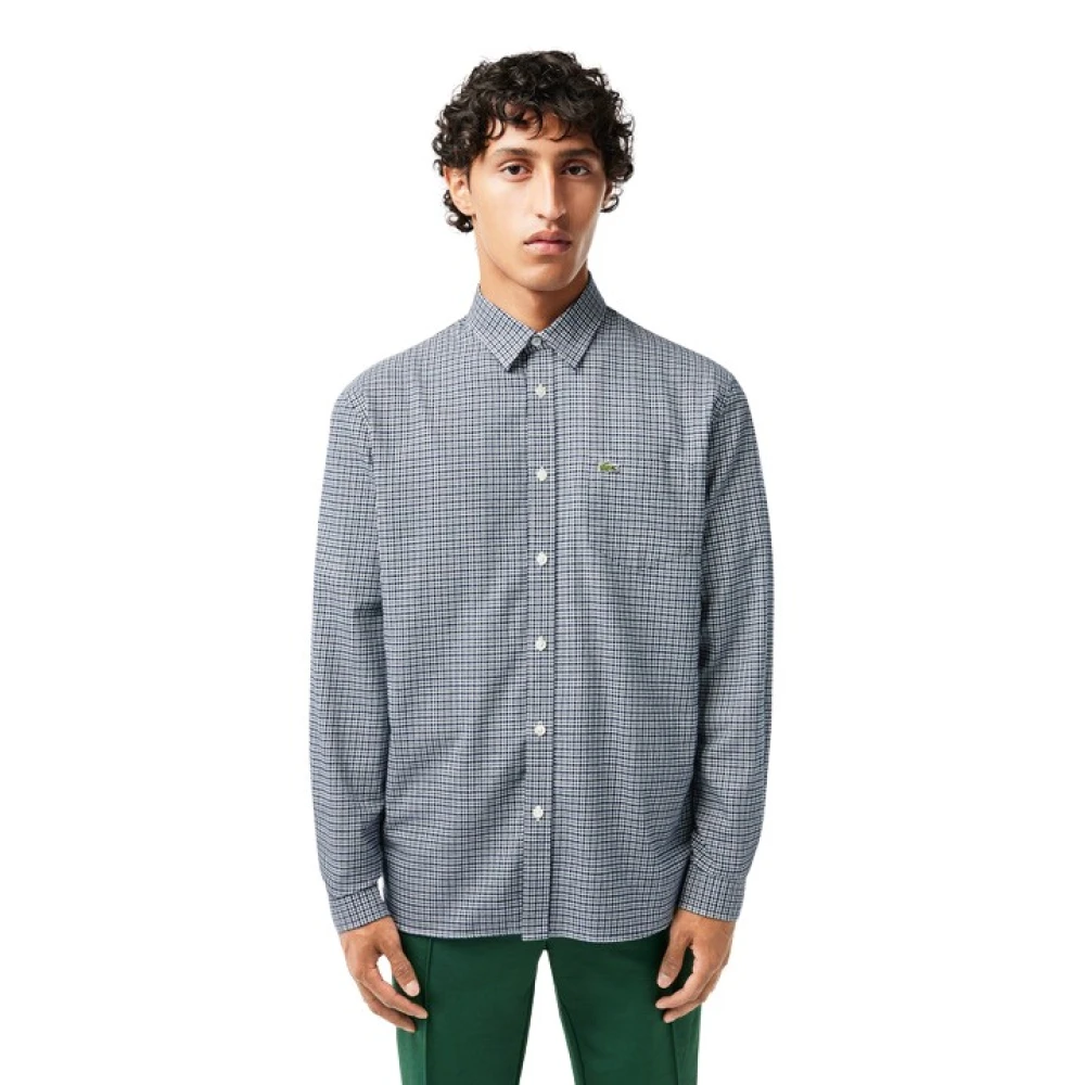 Lacoste Men's Multicolor Casual Shirts, M, Long Sleeved Casual Shirt