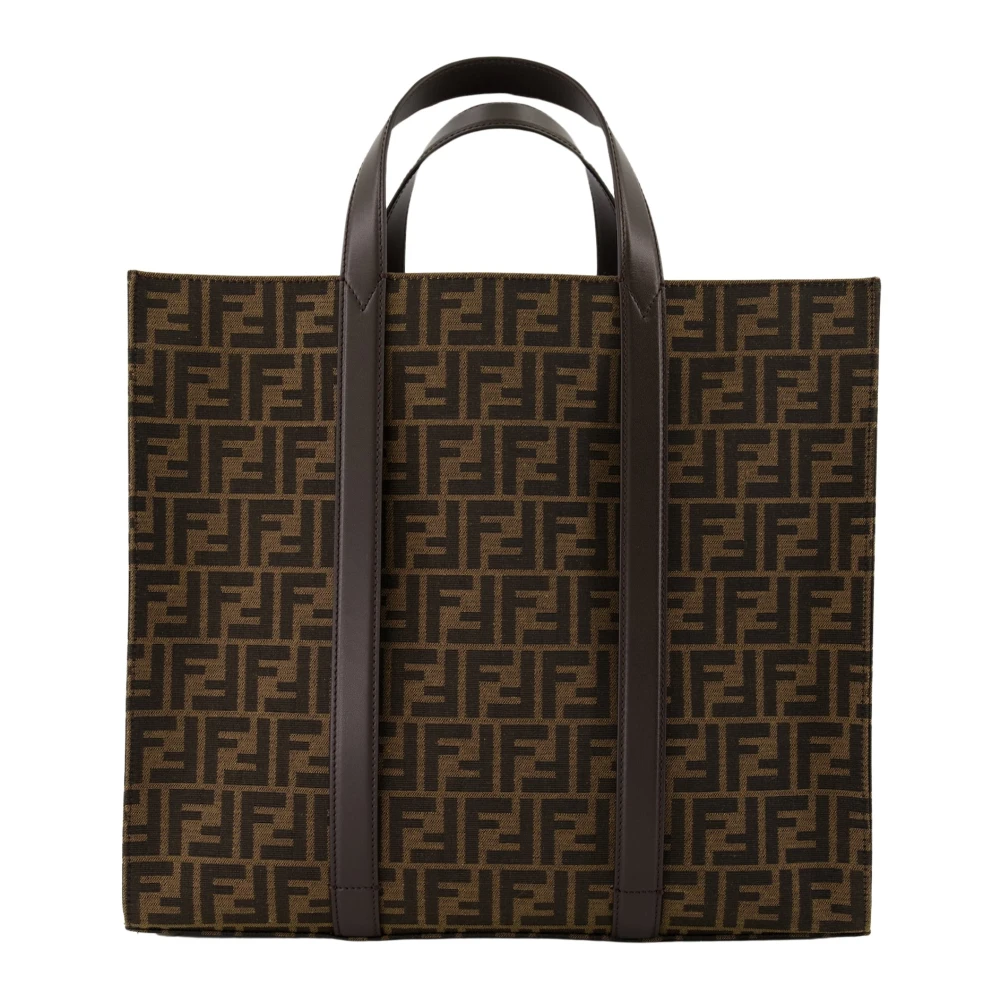 Fendi FF Collectie Tote Tas Lente-Zomer 2024 Brown Heren