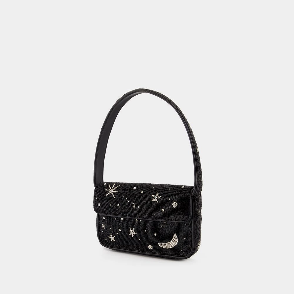 Staud Kralen Schoudertas Zwarte Parels Black Dames