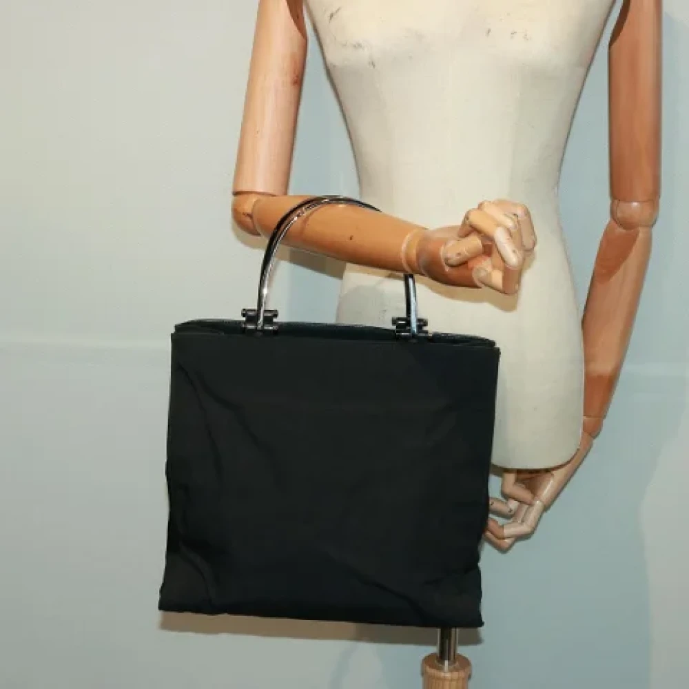 Gucci Vintage Pre-owned Fabric gucci-bags Black Dames
