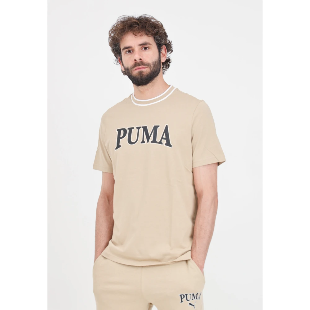 Puma T-Shirts Beige Heren
