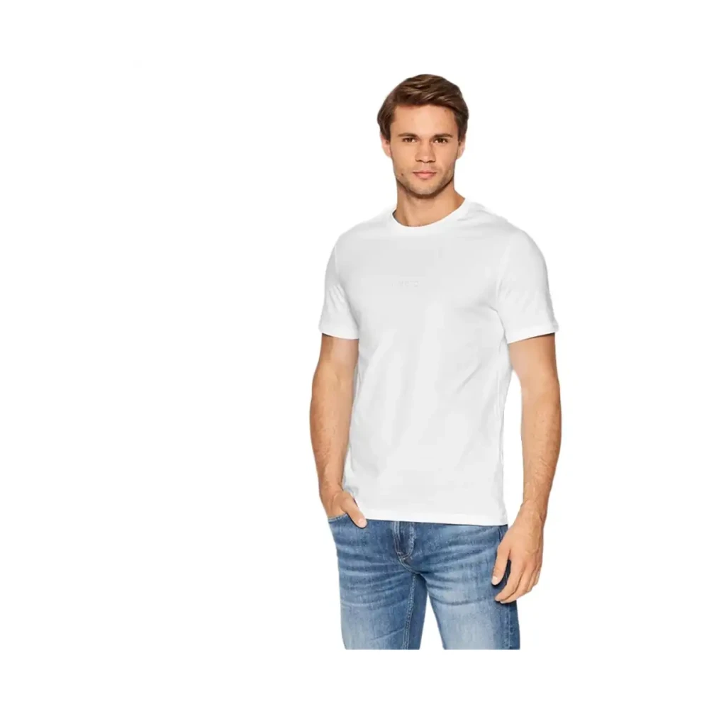 Guess - Tops > T-Shirts - White - Guess - Modalova