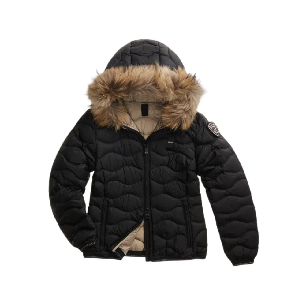 Blauer Donna Nero Giacche, S, New,
