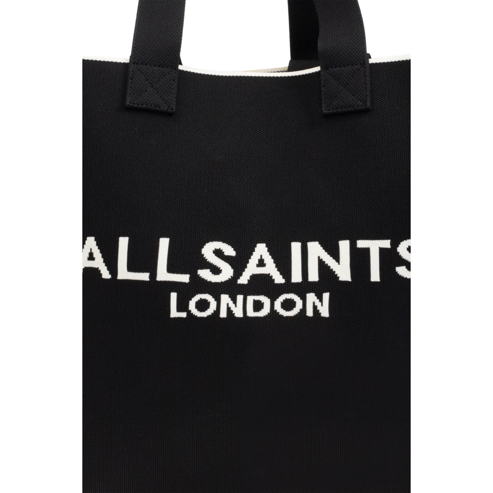 AllSaints Izzy Shopper Bag Black Dames