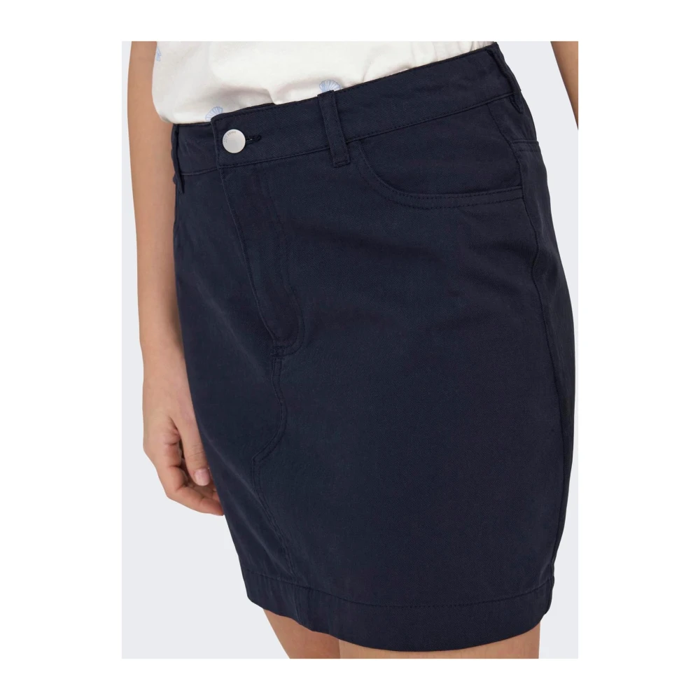 Jacqueline de Yong Avery Rok voor Dames Blue Dames