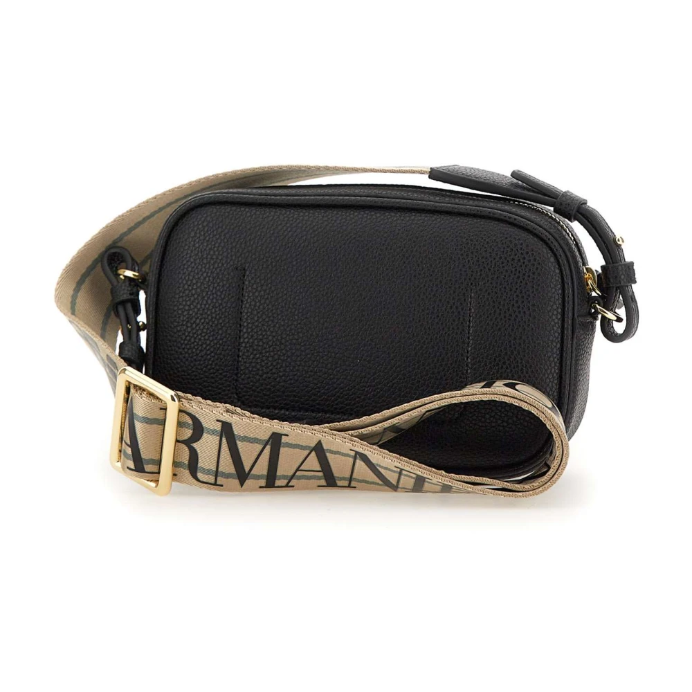 Emporio Armani Zwarte Stijlvolle Horloge Black Dames