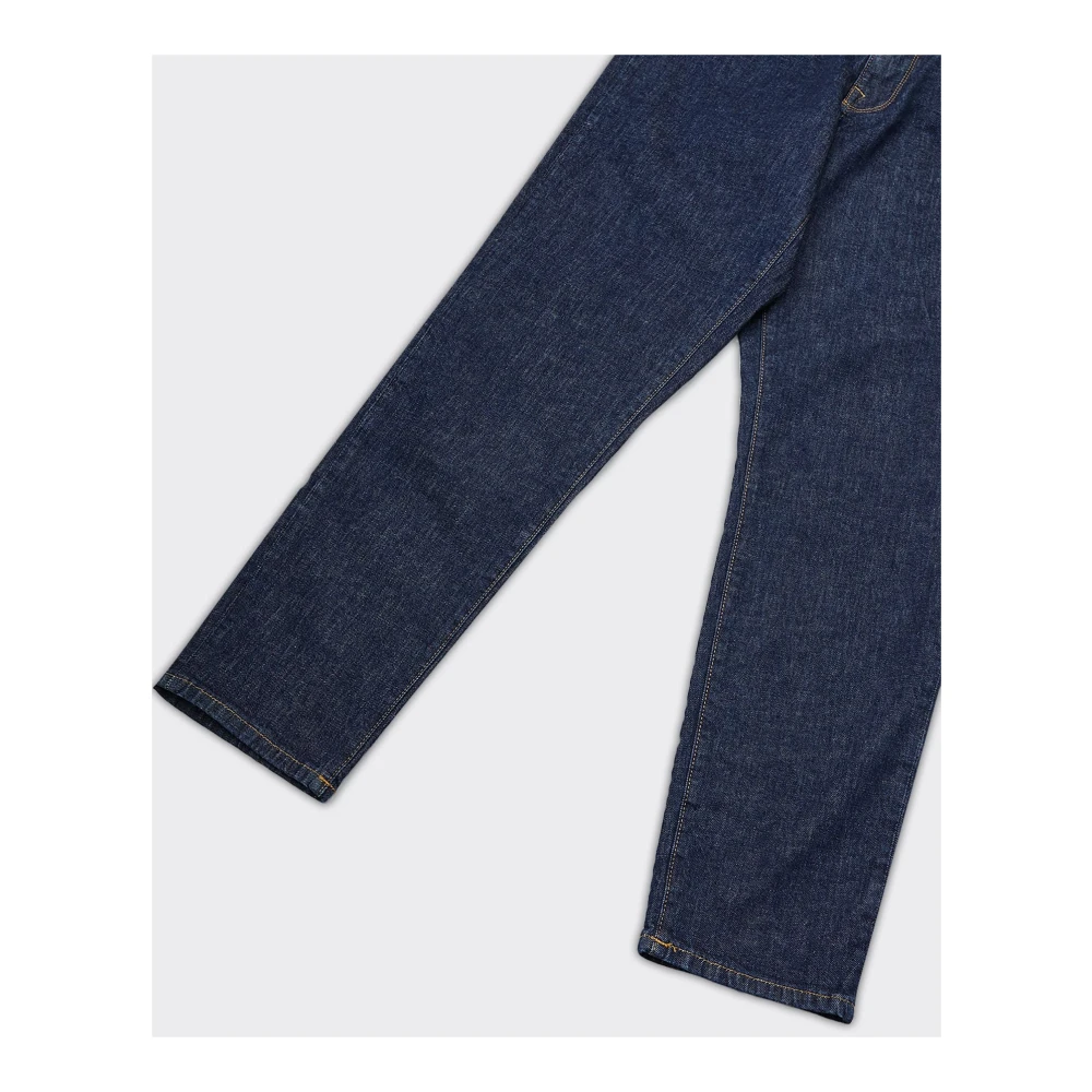 Selected Homme Tapered Denim Jeans in Blauw Blue Heren