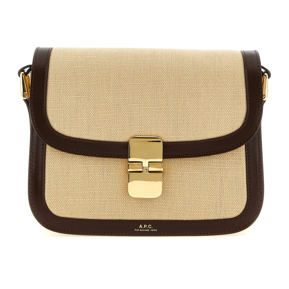 A.p.c. Women's Beige Cross Body Bags, One Size, Small Grace Bag