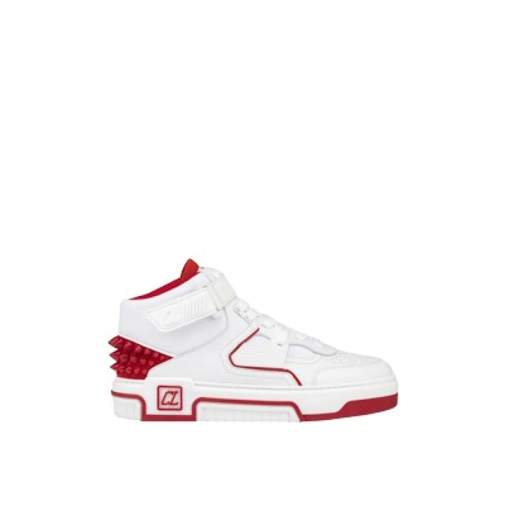 Christian Louboutin Astroloubi Mid Flat Sneakers White Heren