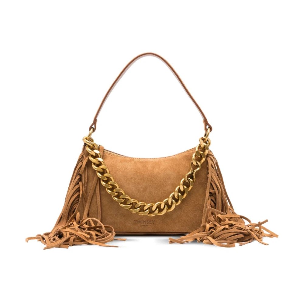 Twinset Donna Marrone - Borsa A Tracolla - Bags - One Size