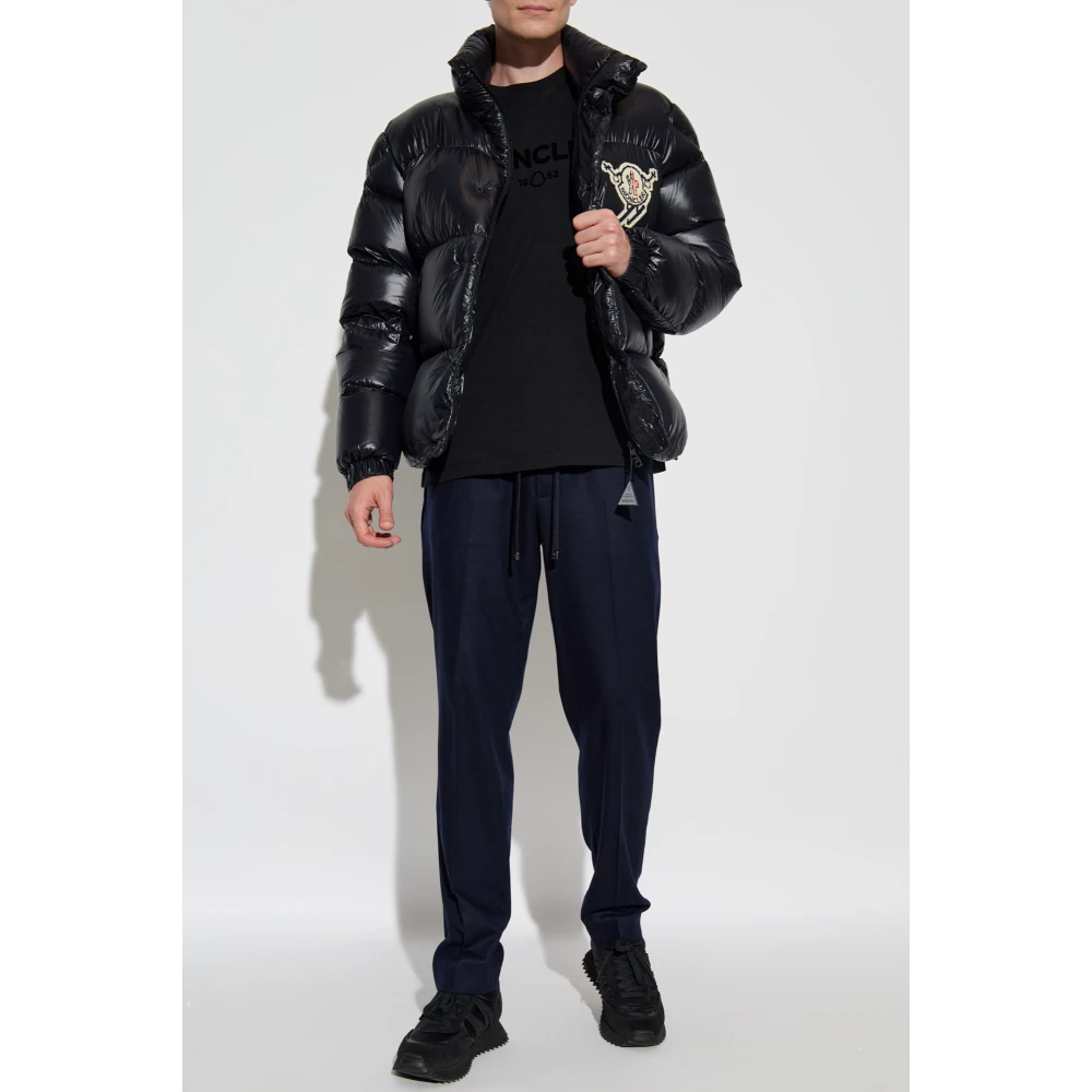Moncler Geplooide broek Blue Heren