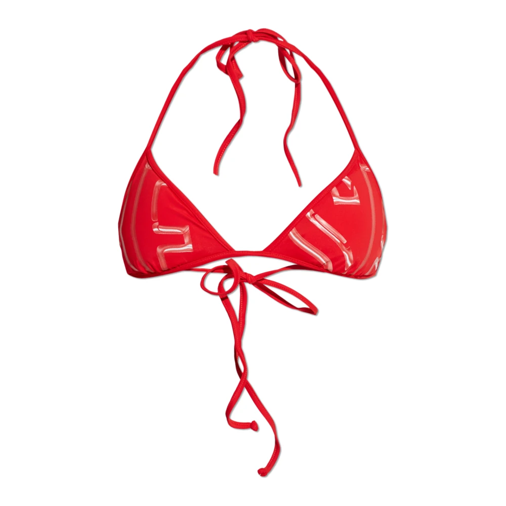 Diesel Women's Red Top Of Swimsuit Kate-D-Core - Bikinis - M - Swimwear