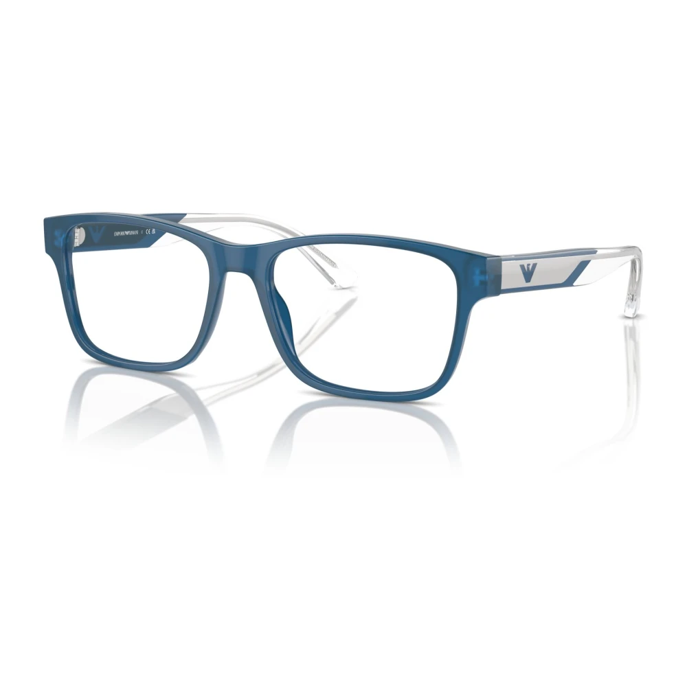 Emporio Ar i Blauwe Brillen Monturen Zonnebril Blue Unisex