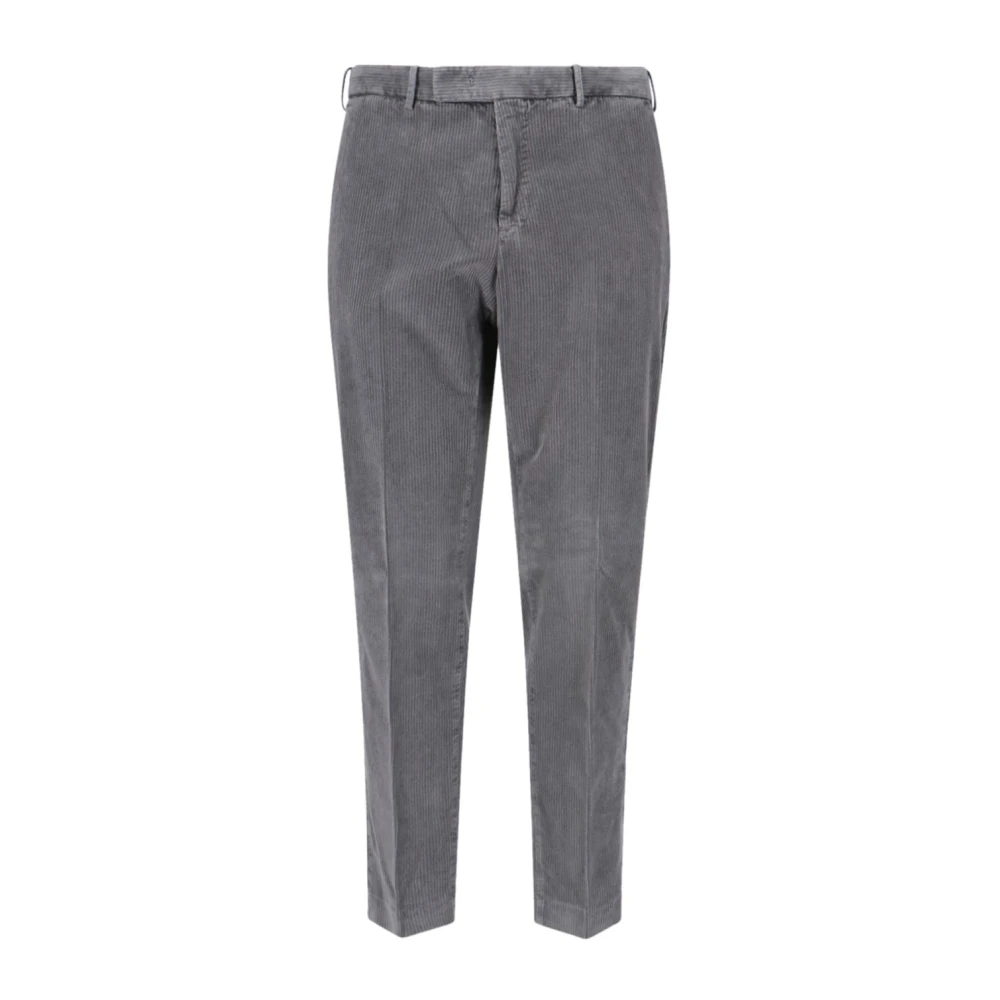 Pt Torino Men's Gray Stylish Grigio Trousers Aw25 - Slim-Fit Trousers - Xl - Trousers