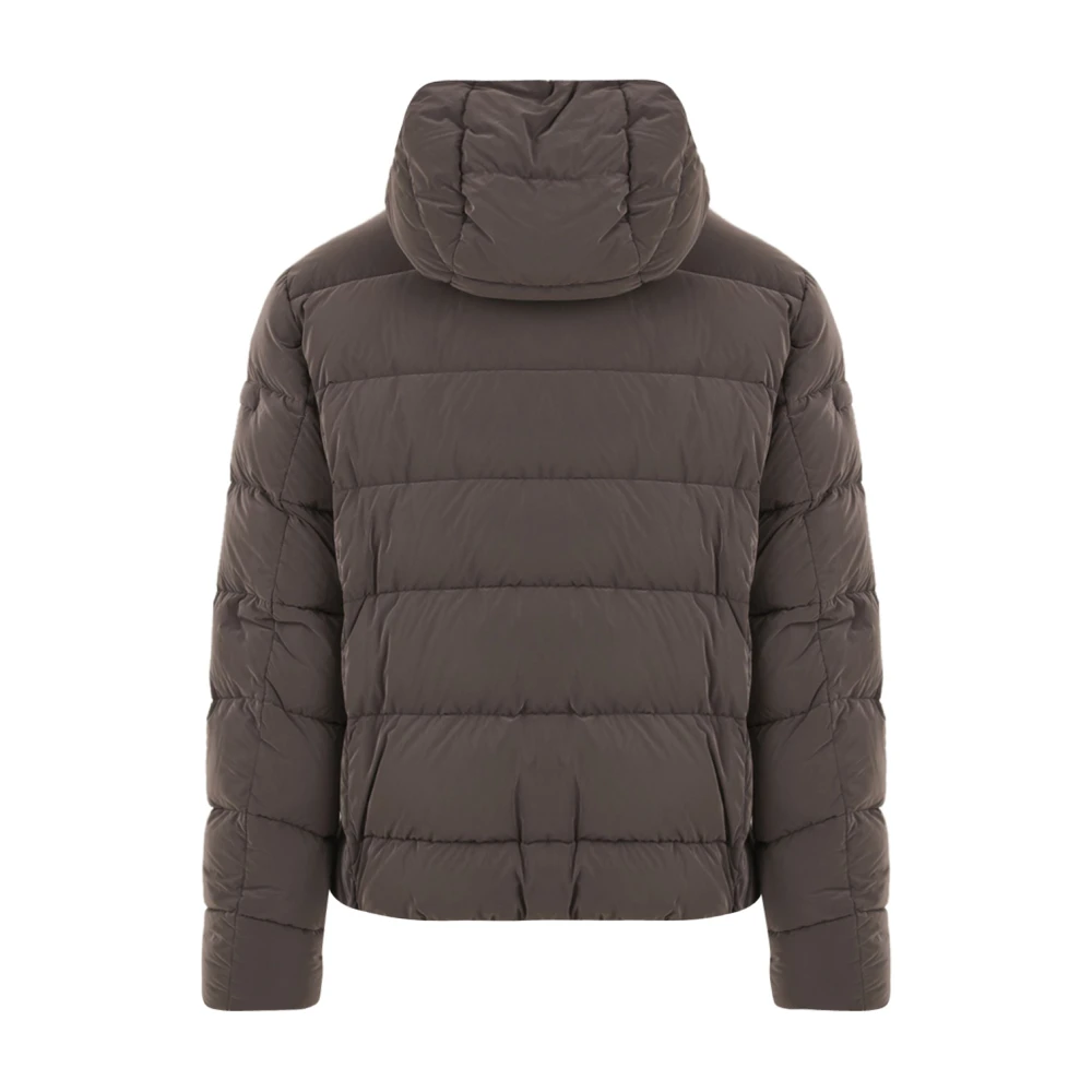 Moorer Beige Winterjas Elegante Stijl Beige Heren