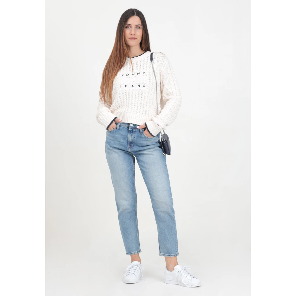 Tommy Jeans Lichte Denim Slim Fit Jeans Blue Dames