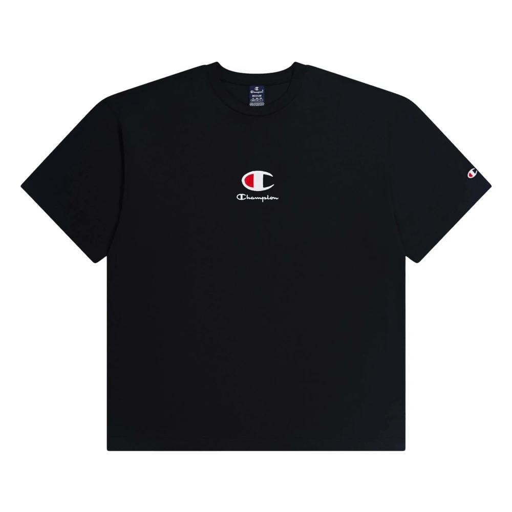 Champion T-shirt Black Heren