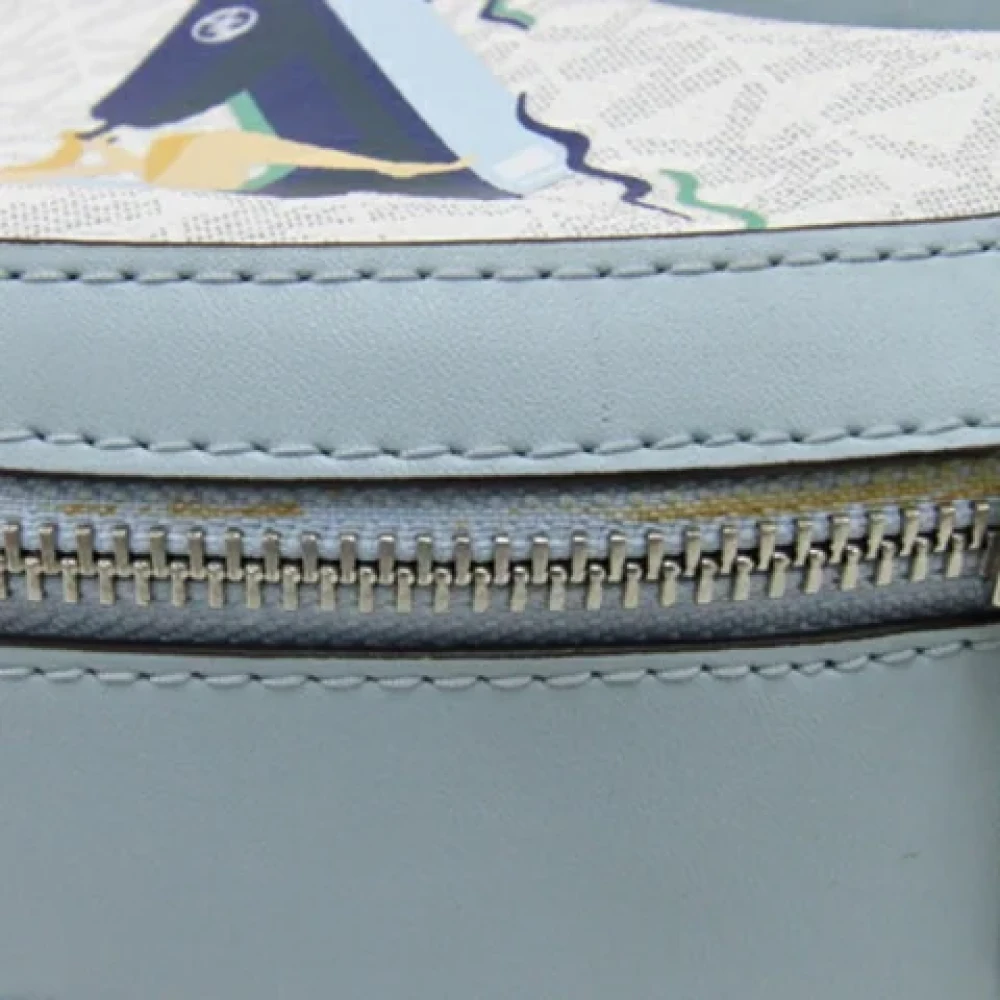 Michael Kors Pre-owned Leather backpacks Blue Dames