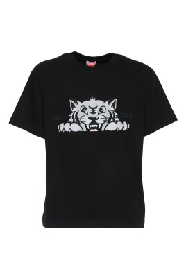 t-shirt-tigre-heureux-noir