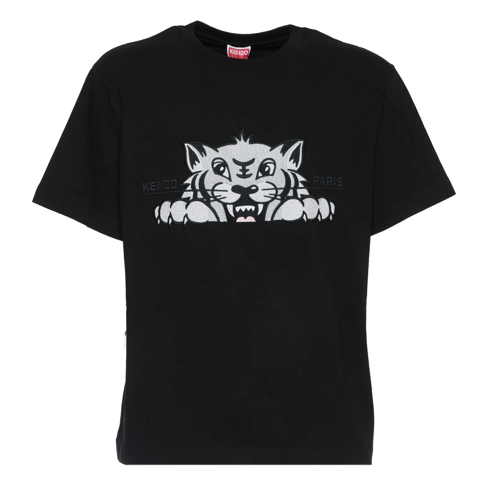 Kenzo Men's Black Happy Tiger T-Shirt