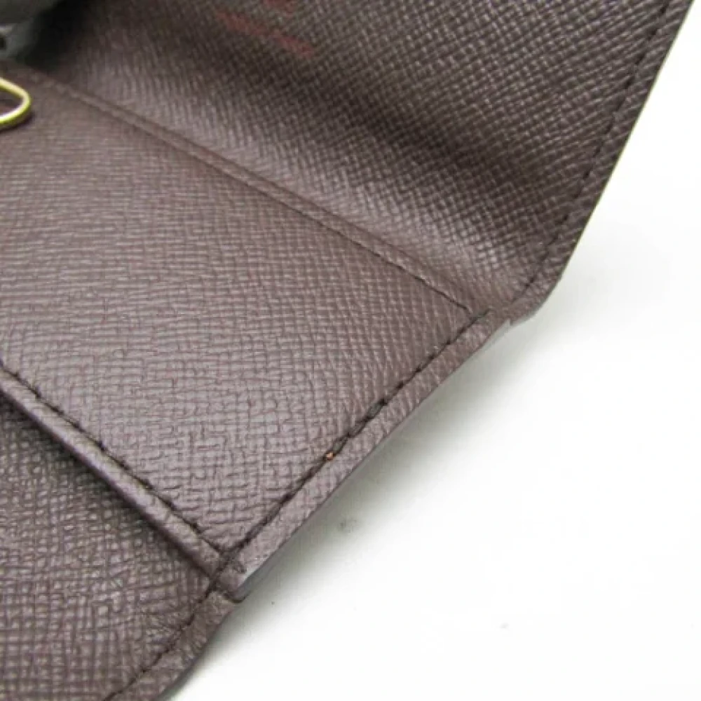 Louis Vuitton Vintage Pre-owned Fabric key-holders Brown Dames