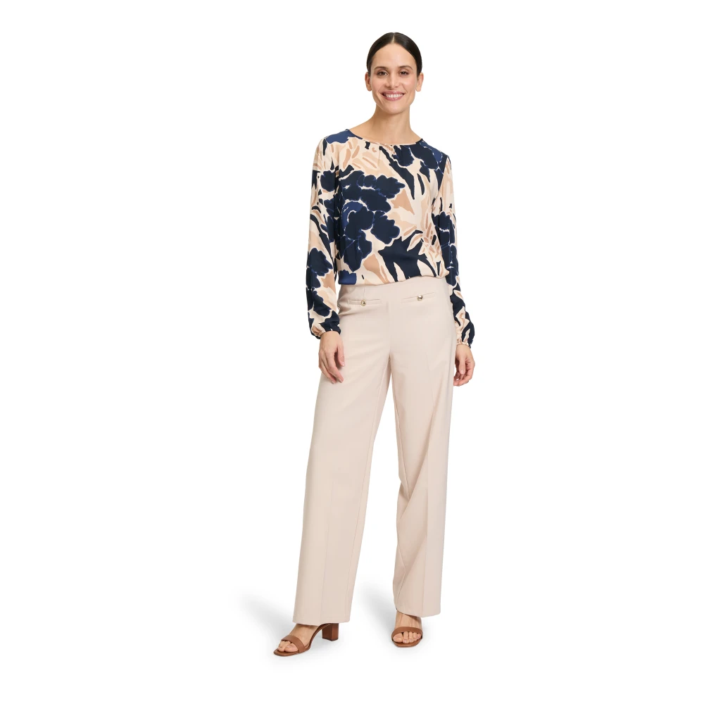 Betty Barclay Relaxed Fit Marlene broek Beige Dames