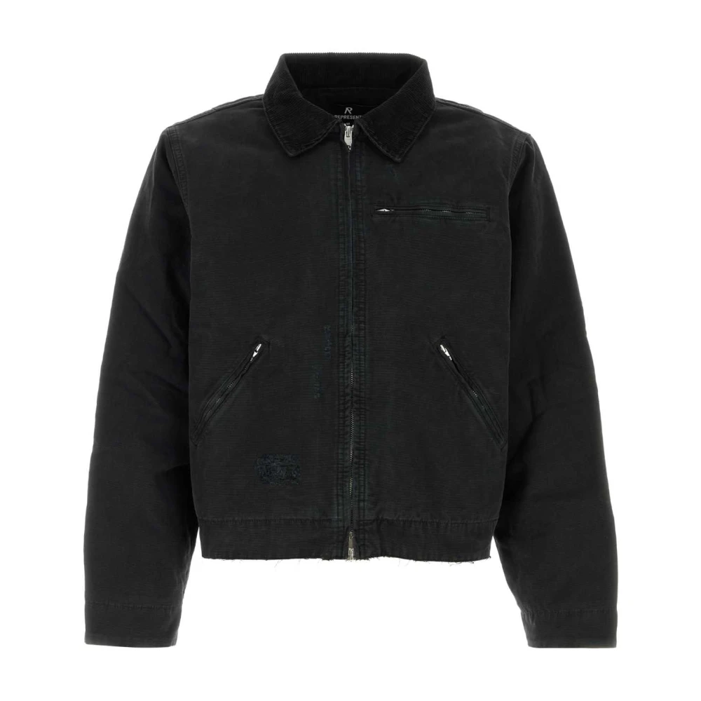 Represent Black Cotton Padded Jacket - Male - Bomber Jackets - Xl - Jackets
