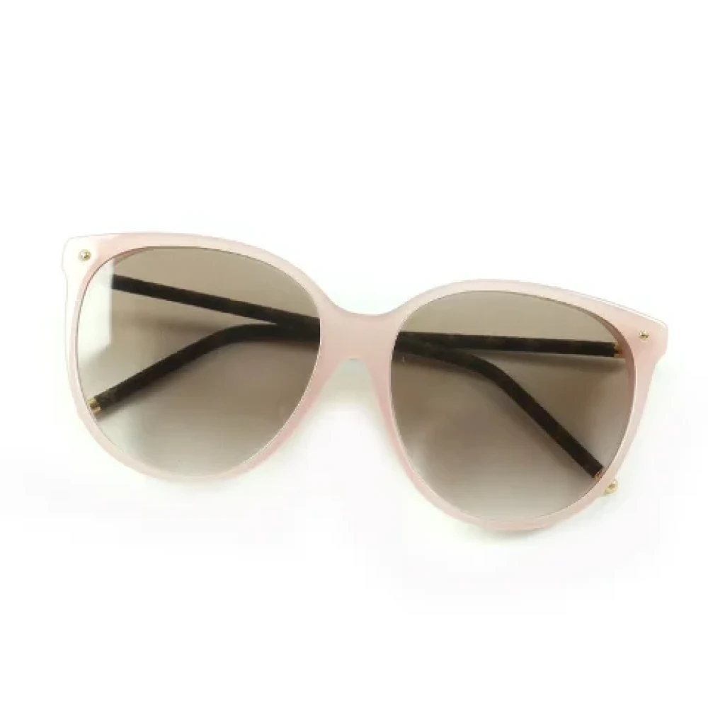 Louis Vuitton Vintage Pre-owned Fabric sunglasses Brown Dames