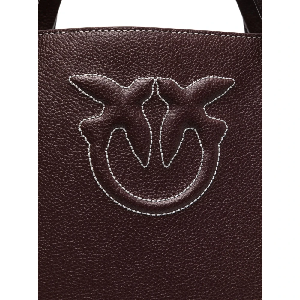 pinko Miranda Shopper Tas Brown Dames